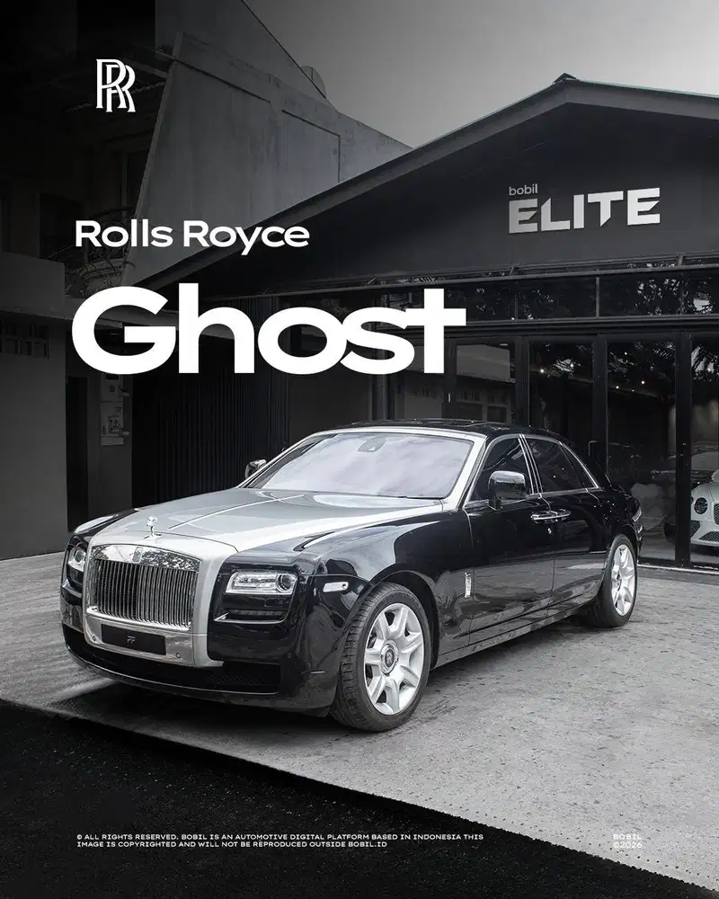 NIK 2011 Rolls Royce Ghost SWB Series 1 Diamond Black Full Options