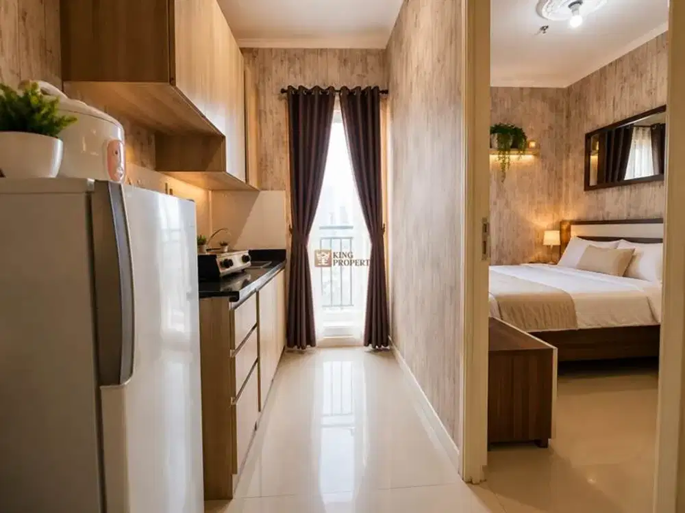 Apartemen Madison Park 1BR Dekat Central Park dengan Design Scandinavian Rustic