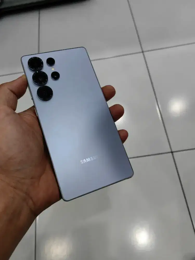 Samsung s25 ultra 12/256 silver blue resmi indonesia
