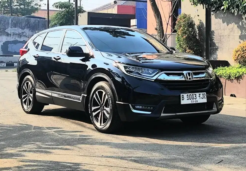 CRV PRESTIGE LowKM 47rb TURBO 1.5 AT 2018 RECORD HONDA FACELIFT PLAT B