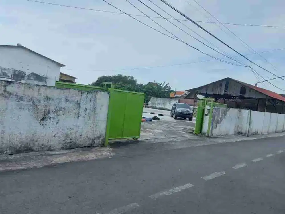Jual Tanah Dan Gudang, Cocok untuk bisnis dan bangunan Komersil