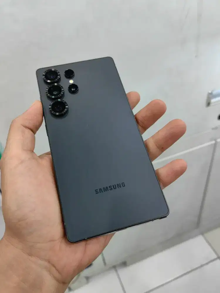 Samsung s25 ultra 12/512 titanium jet black resmi Indonesia