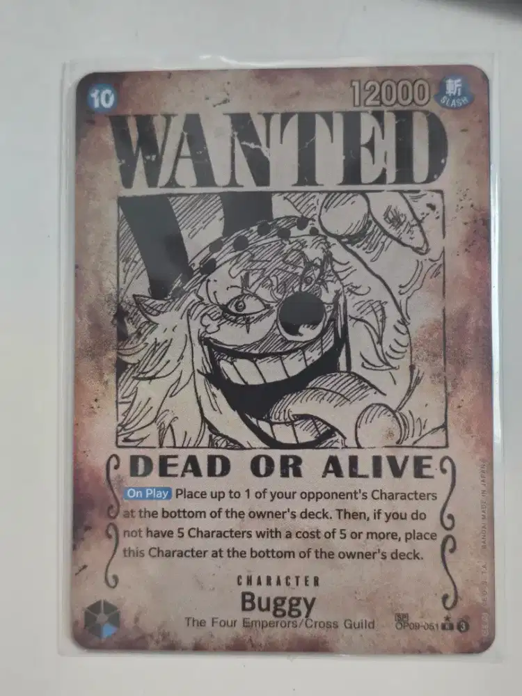 Kartu one piece buggy