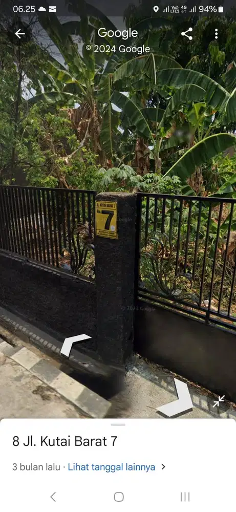 Tanah Kavling 614 m² Sumber Banjarsari Solo