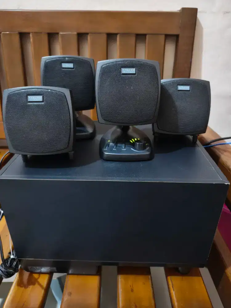 Speaker aktif Altec Lansing ACS56 audio musik vintage hifi audiophille