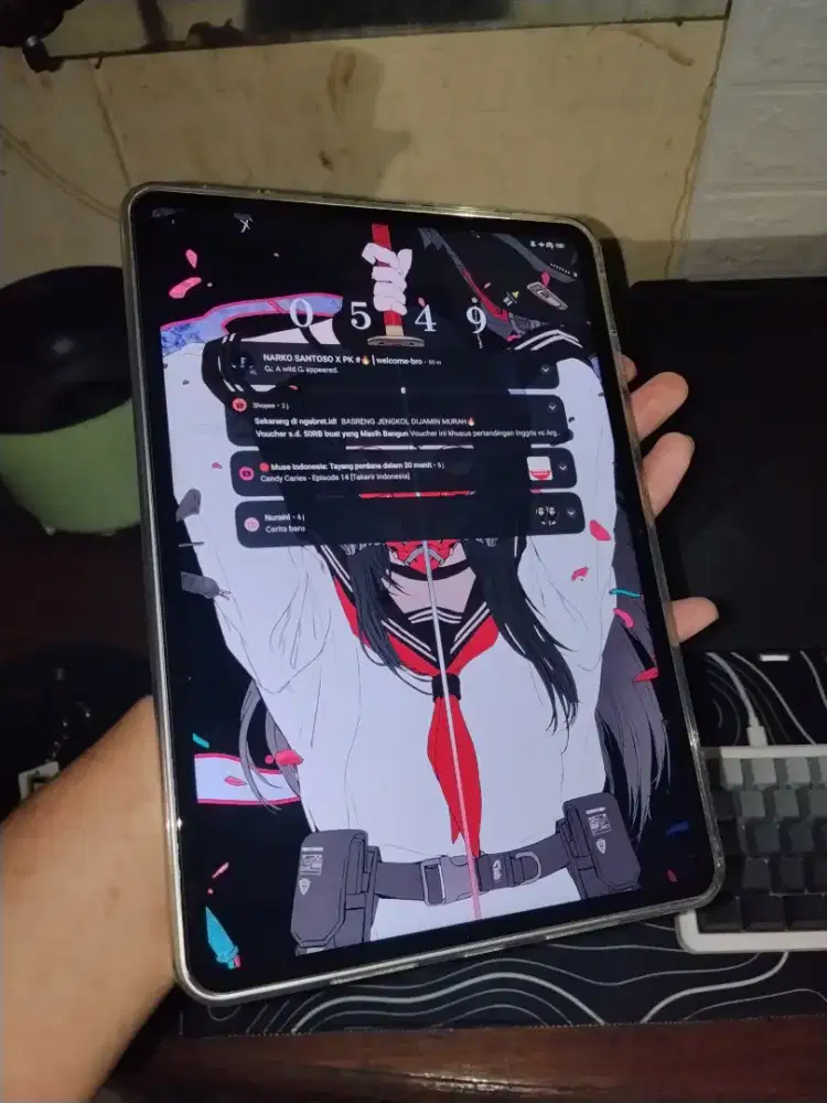 Xiaomi pad 7 8/256 second bac fullset lengkap
