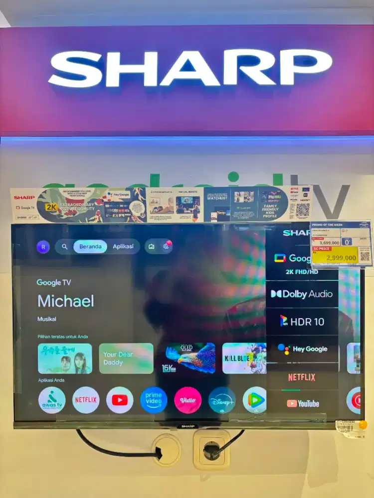 segampang itu cicilan tv sharp mulai dari 400 ribuan aja perbulan
