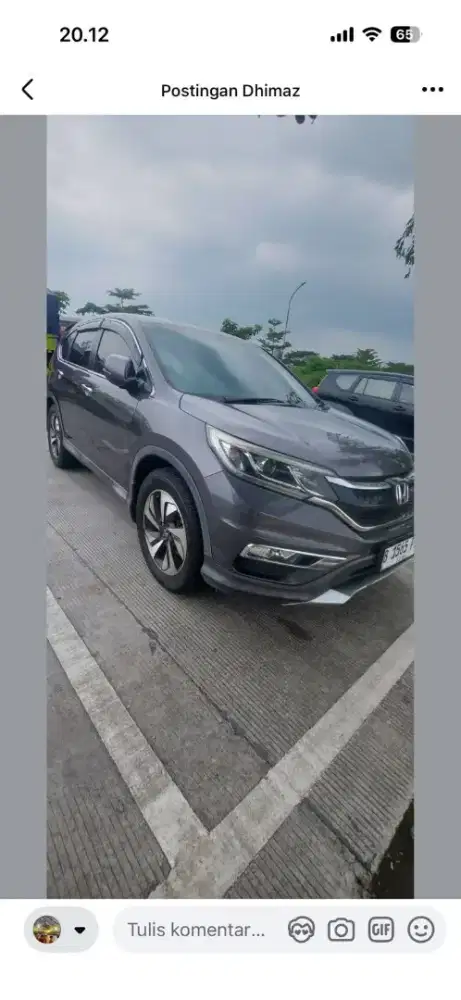 Honda C-rv preatige 2016.unit istimewa
