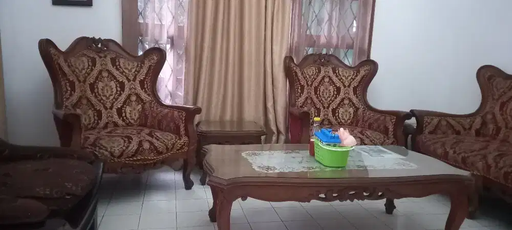 Set Kursi ukir jati asli jepara