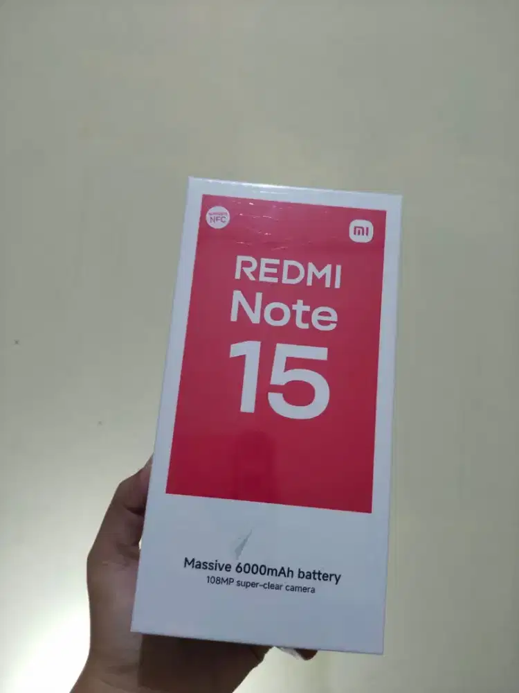 REDMI NOTE 15 4G RAM 8+8/256 GARANSI 15 BULAN