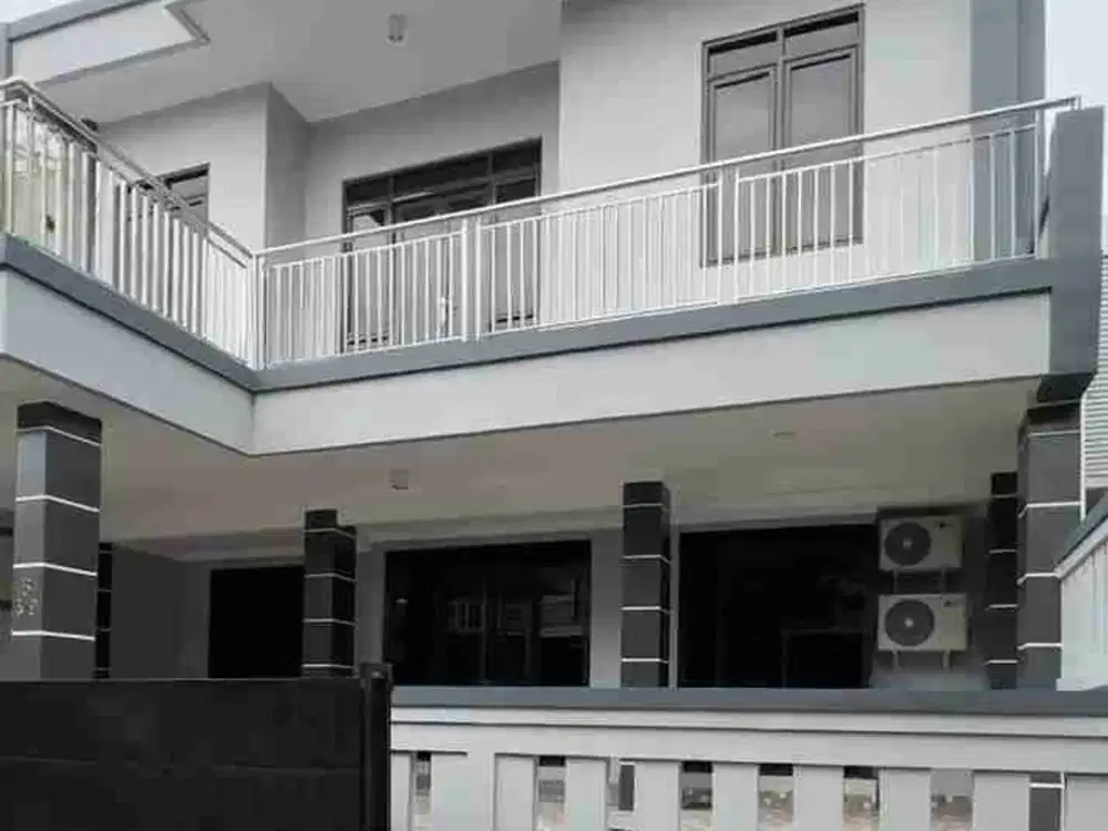 Rumah dalam cluster siap huni untuk hunian pribadi atau kantor di Bintaro