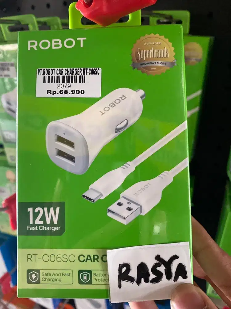 ROBOT CAR CHARGER RT-C06SC | ATLANTIS DAHSYAT