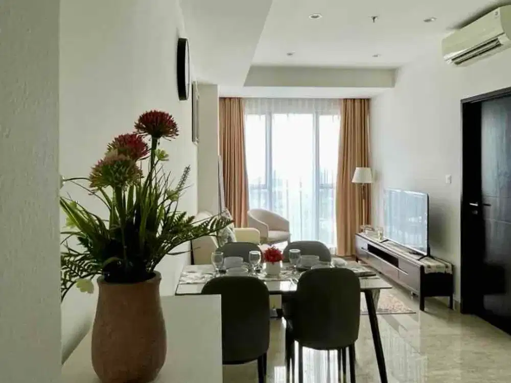 Sewa Cepat Apt Hoek Branz BSD 1BR FF Bagus View Lepas
