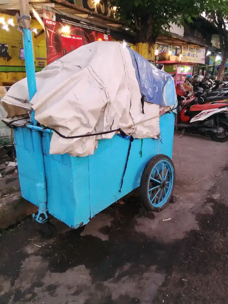 Dijual rombong es tebu dan mesin