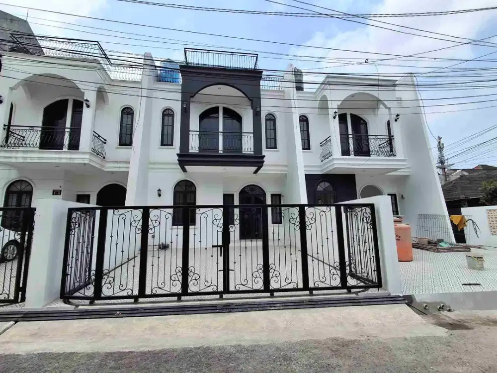 rumah keren ada rooftop paling murah area pelajar pejuang buah batu bandung