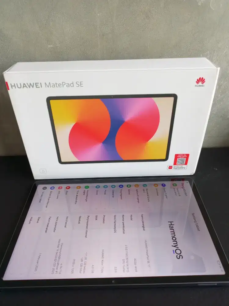 Huawei MatePad SE 11 RAM 4GB / ROM 128GB