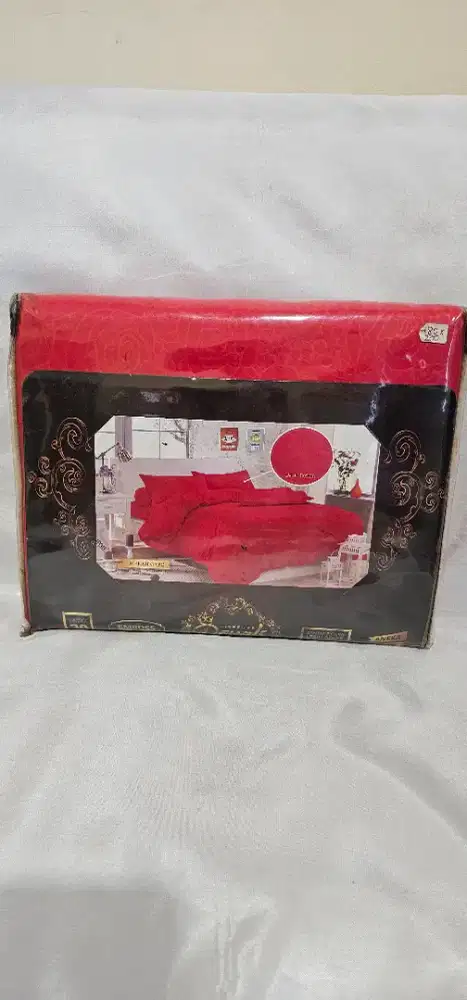 Sprei katun emboss 180 x 200