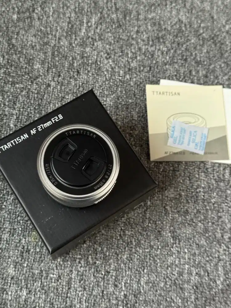 TTArtisan 27mm F2.8 AF (Silver) Pancake Lens for Fujifilm X-Mount
