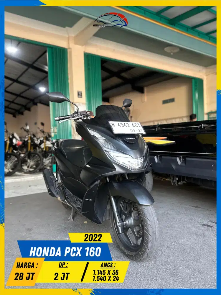HONDA PCX 160 2022 MESIN AMAN MASZEHH HIKMAH MOTOR KEPUH MALANG