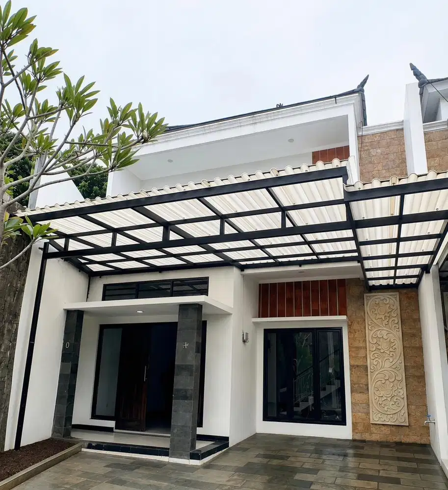 Rumah 2 Lantai Premium SHM, One Gate 11 Unit, Sukatani, Dekat Tol LRT