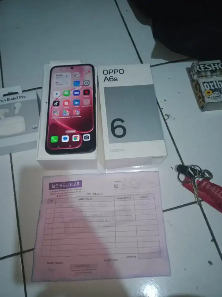 oppo a6s mulus fullset