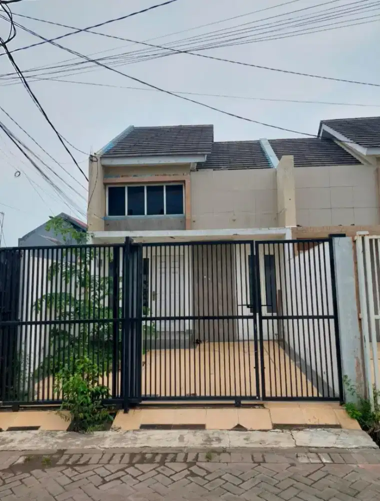 Rumah ready huni dekat  bebas banjir row 2.5mobil hook di medayu utara