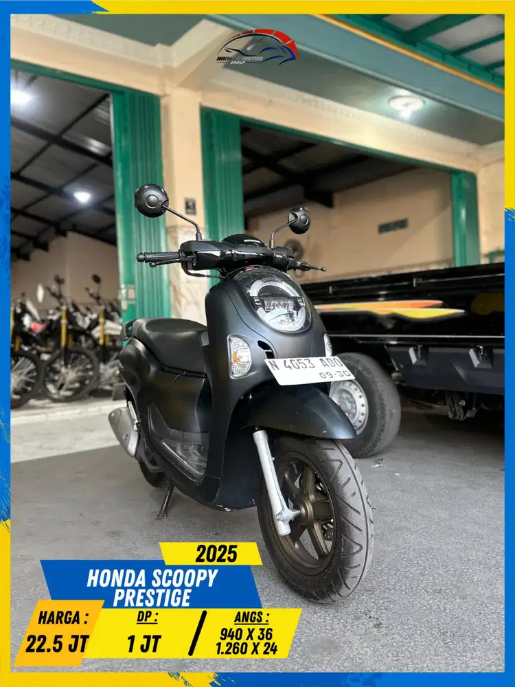 HONDA SCOOPY PRESTIGE 2025 ISTIMEWA HIKMAH MOTOR KEPUH MALANG