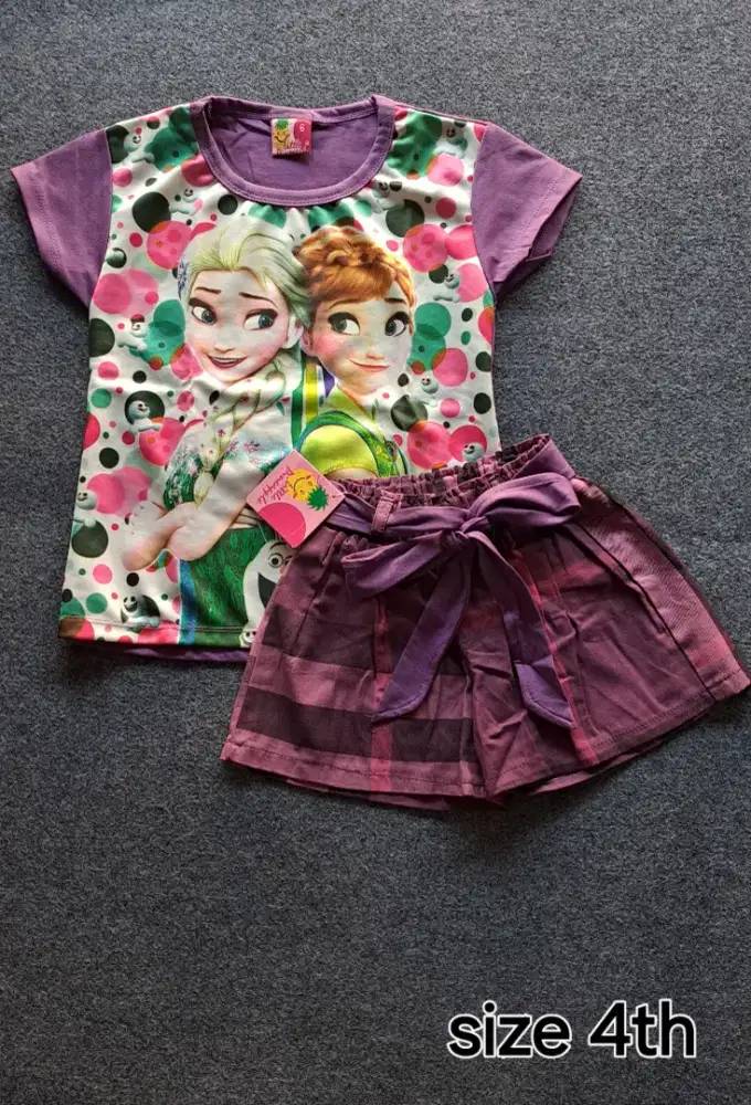 Setelan celana anak perempuan branded harga murah
