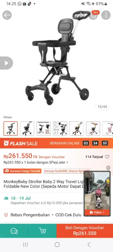 Stroller travel