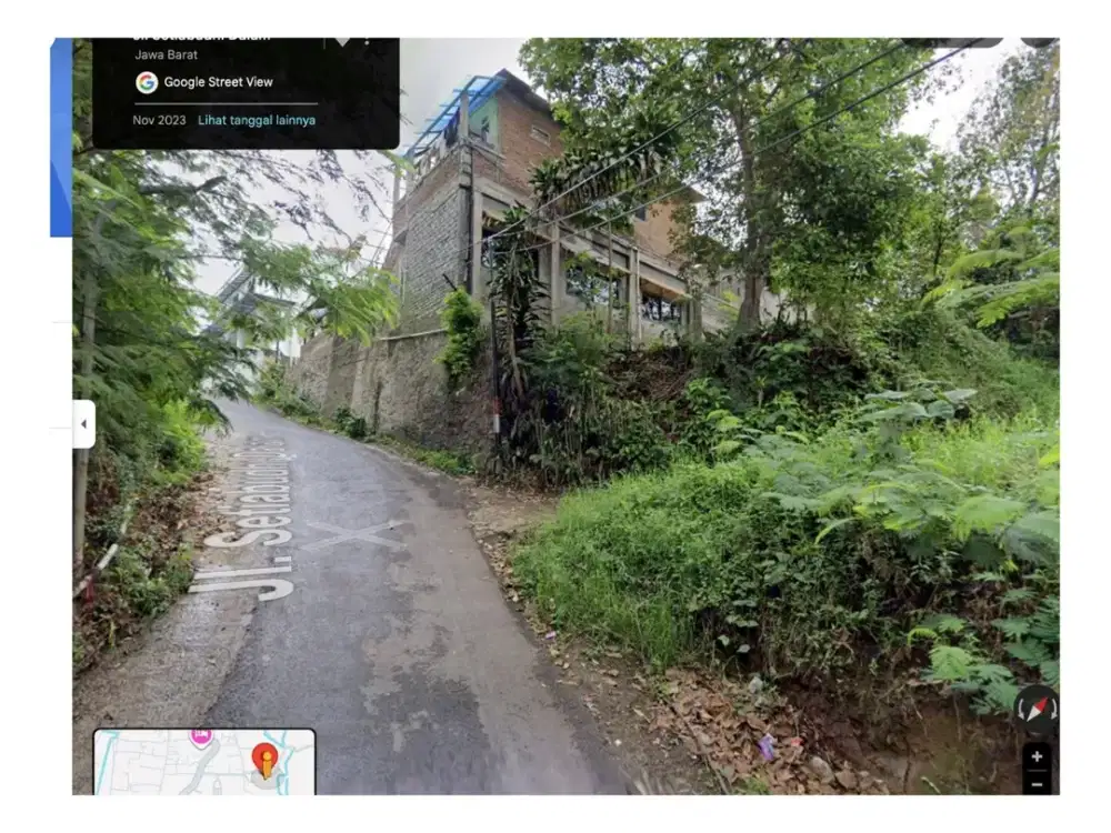 Jual Tanah Ledeng Bandung 378 m² SHM Strategis Harga 600 Juta