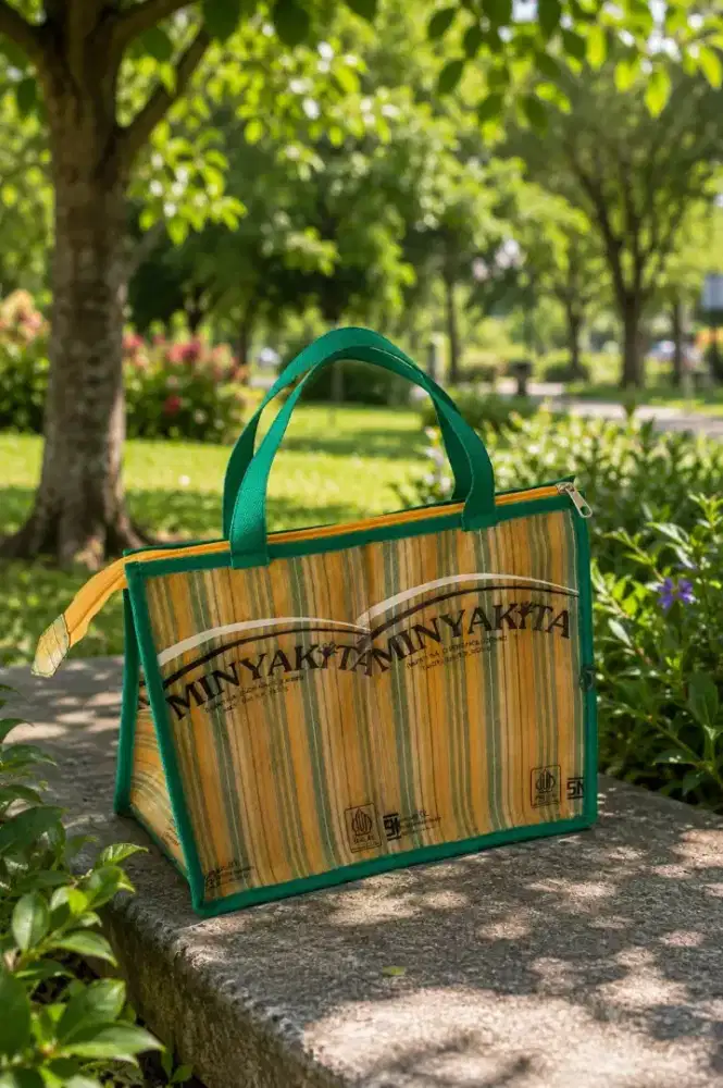 Tas plastik daur ulang