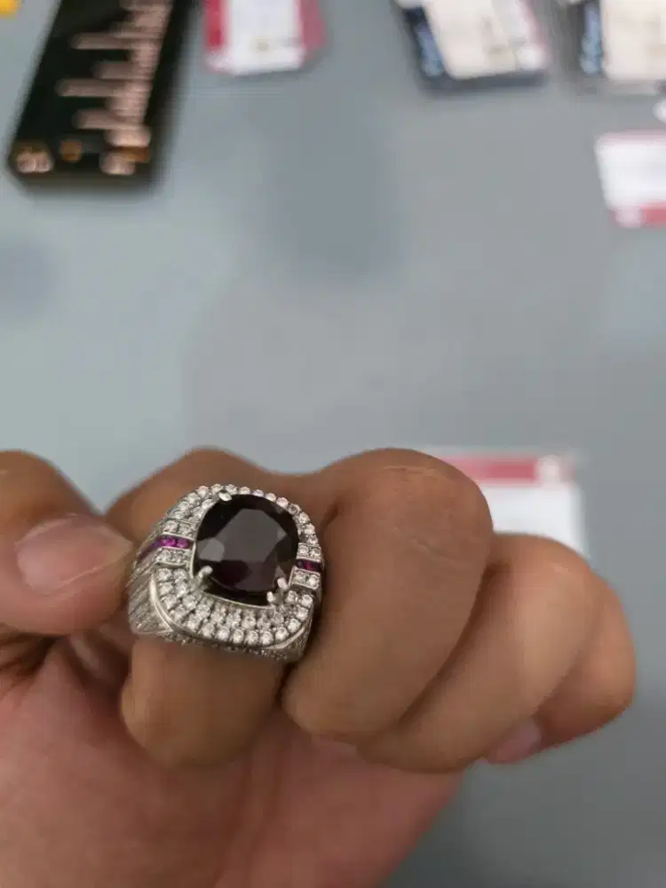 Natural Rhodolite Garnet Brownish Red Sri Lanka 8,92ct