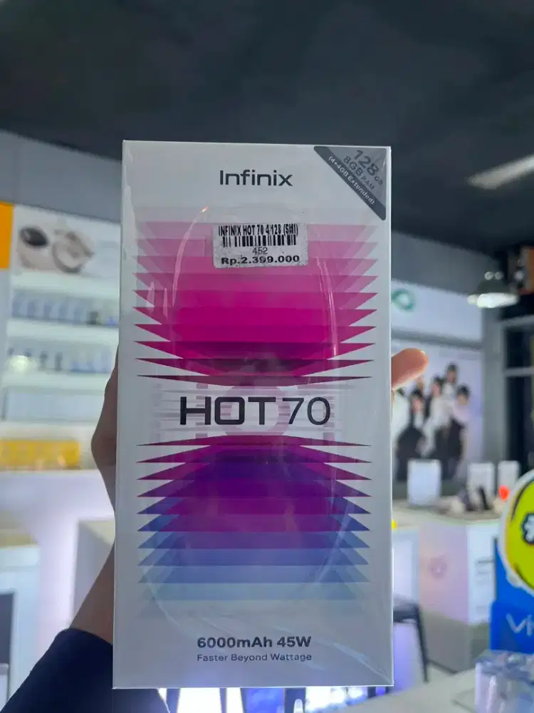 Infinix hot 70 4/128gb ATLANTIS DAHSYAT