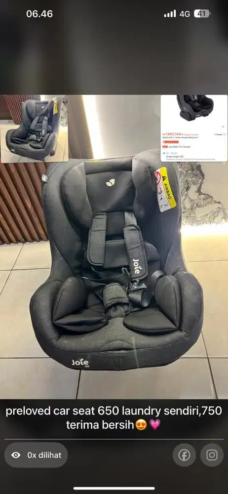 PL car seat joie