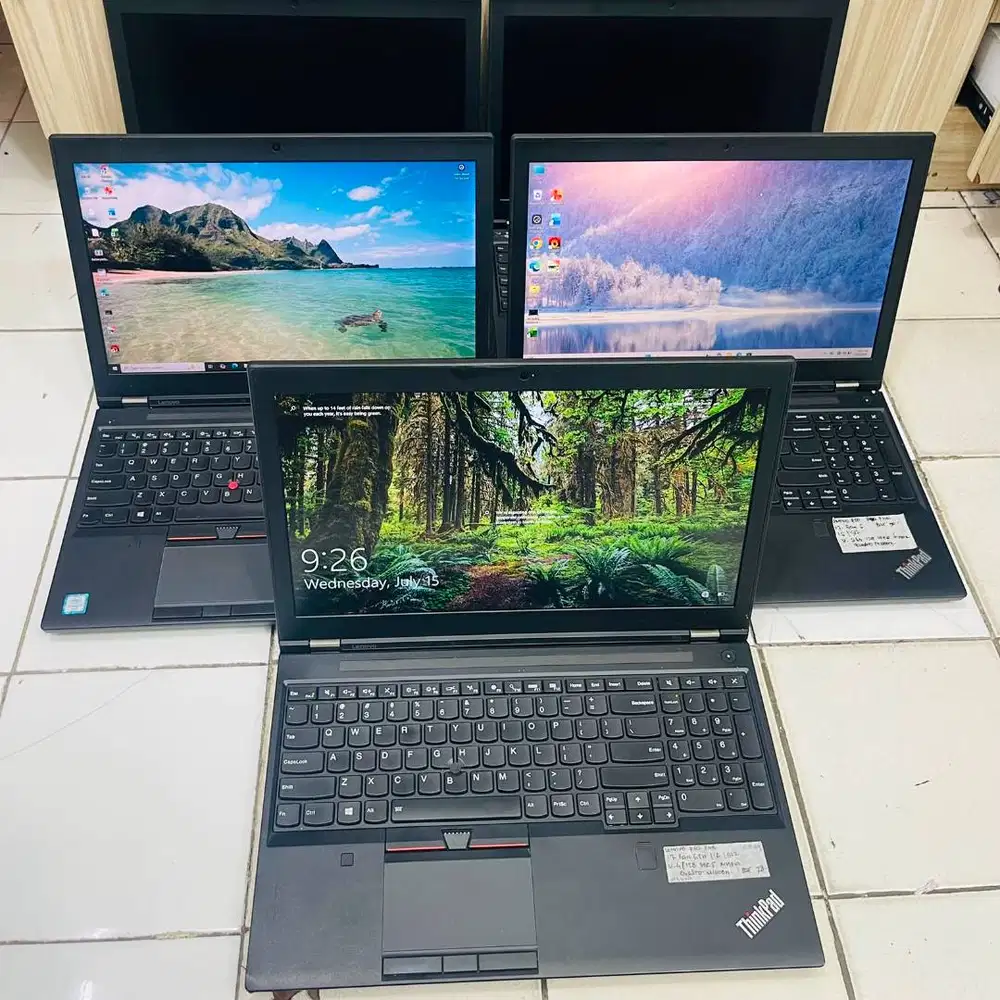 LENOVO THINKPAD P50 Core i7-6820HQ Ram 8GB 15inch N-EC