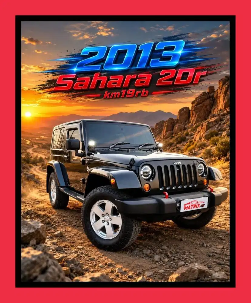 Tax04-27 JK Wrangler Sahara 3.6 2 Door NIK 2013 x rubicon 4 pintu 2014