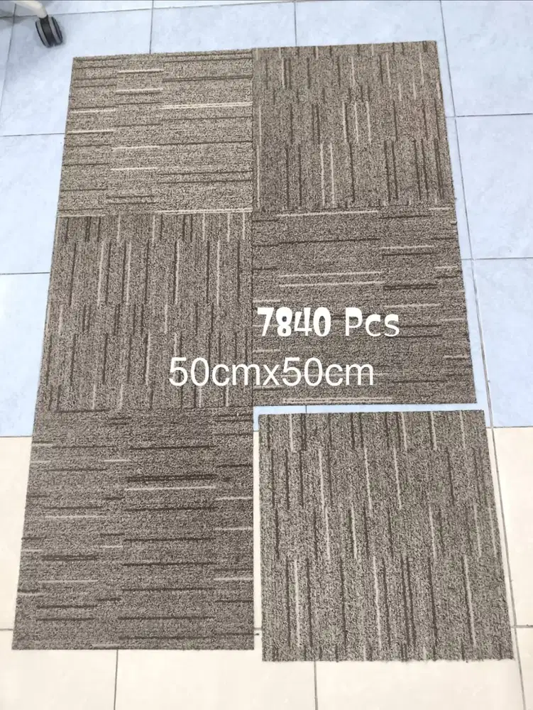 KARPET TILE 50CM X50CM SECOND BERKUALITAS