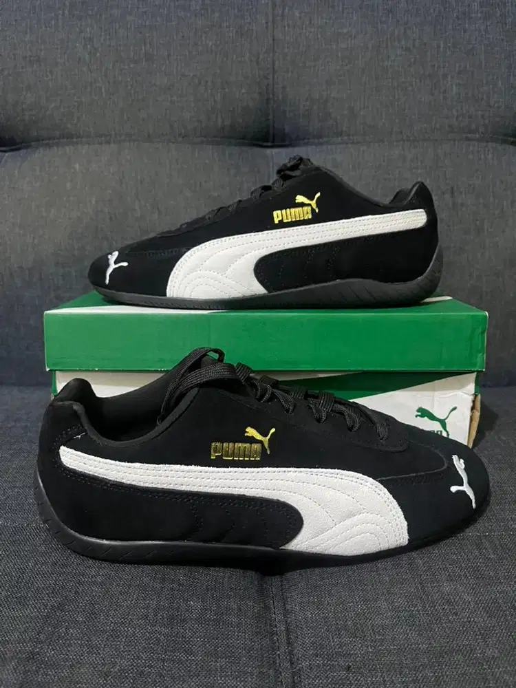 Sepatu Puma Speedcat OG Black White Size 40,5 BNIB Sneakers New