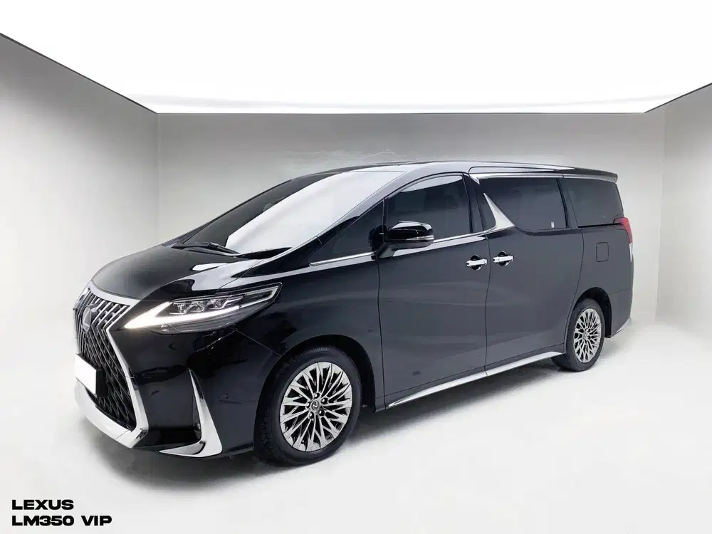 LEXUS LM350 VIP 2020 BLACK ON WHITE
