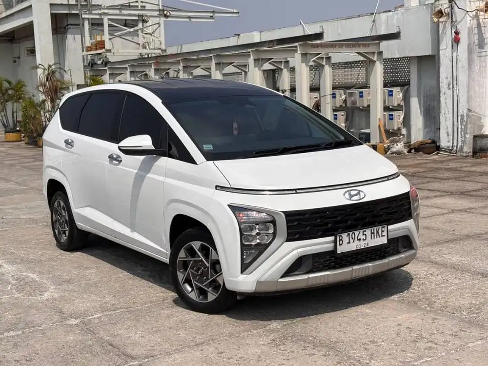 ‼️dp15jt‼️Hyundai Stargazer prime captain seat putih 2022 2023