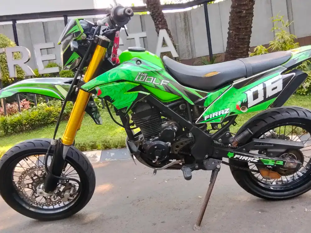 KAWASAKI DTRACKER 2017 MESIN SEHAT