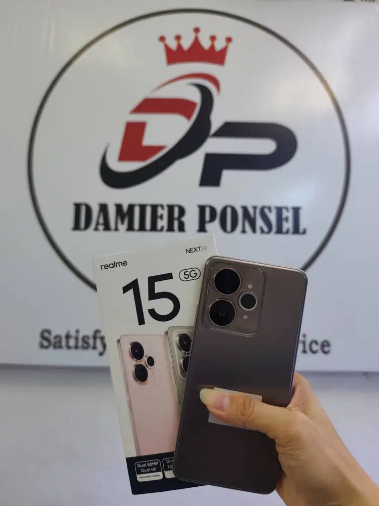REALME 15 5G (12/256) SECOND FULLSET GARANSI RESMI S/D OKTOBER 2026