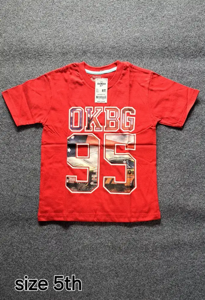 Kaos oshkosh anak laki-laki