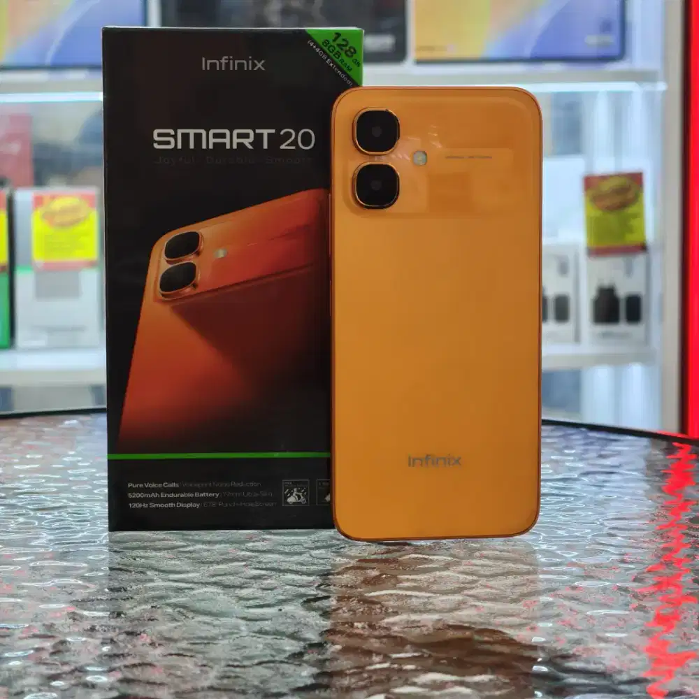 Infinix Smart 20 baru garansi resmi harga Promo mulai 1jutaan