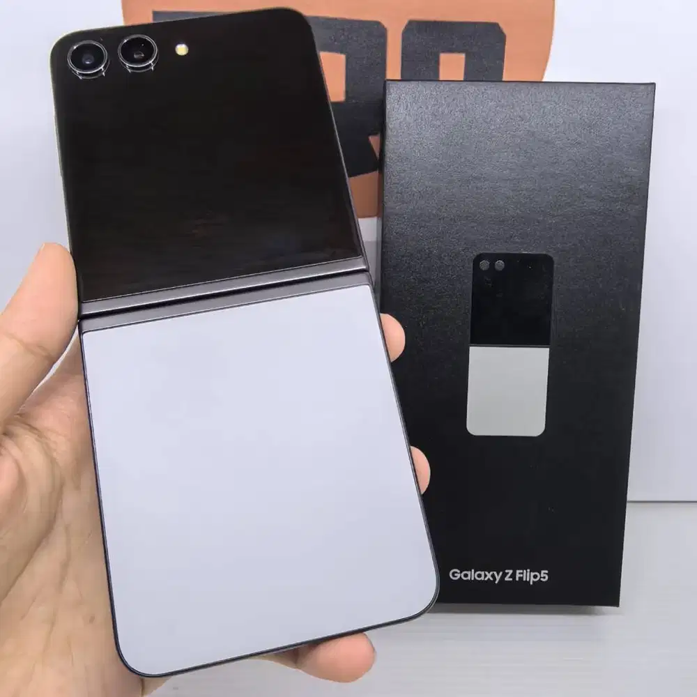 Exclusive GRAY Samsung Z Flip 5 8/512gb Mulus FULLSET No Minus