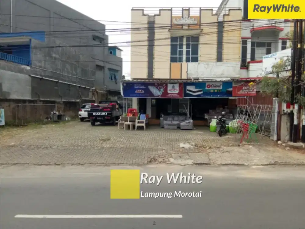 Dijual Ruko di JL. P. antasari, Kedamaian, Bandar Lampung (Kode : Sul 3604)