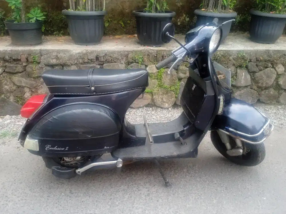Vespa Exlusive 2 tahun 1994,Pajak Isi Plat D