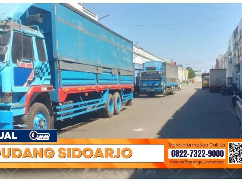 GUDANG SIDOARJO 300 M² IDEAL UNTUK UMKM, DISTRIBUTOR & WORKSHOP - The EdGe