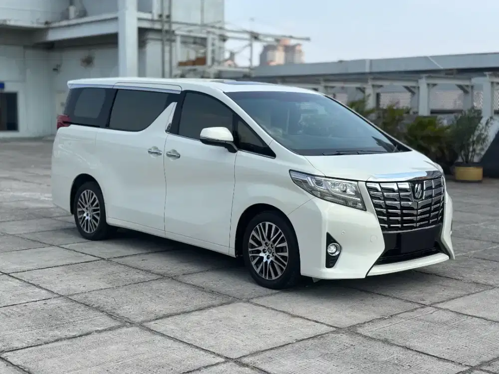 Toyota Alphard 2.5 G AT 2016 Nego Cash kredit