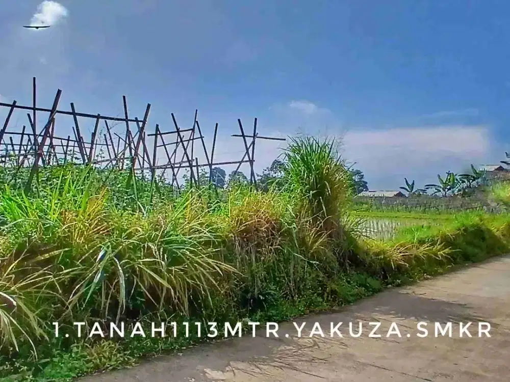 Dijual tanah subur strategis ciew keren dekat kota pinggir jalan